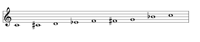 Scale 1263: Stynyllic, Ian Ring Music Theory