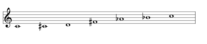 Scale 1351: Aeraptimic, Ian Ring Music Theory